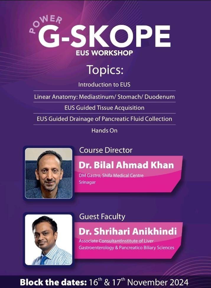 EUS workshop: diagnostic and therapeutic endoscopic ultrasound.